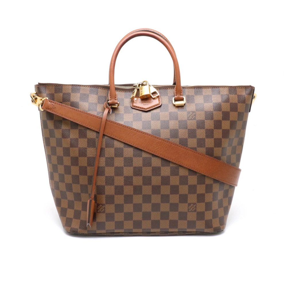 Louis Vuitton Damier Belmont Tote Bag Shoulder Hobo